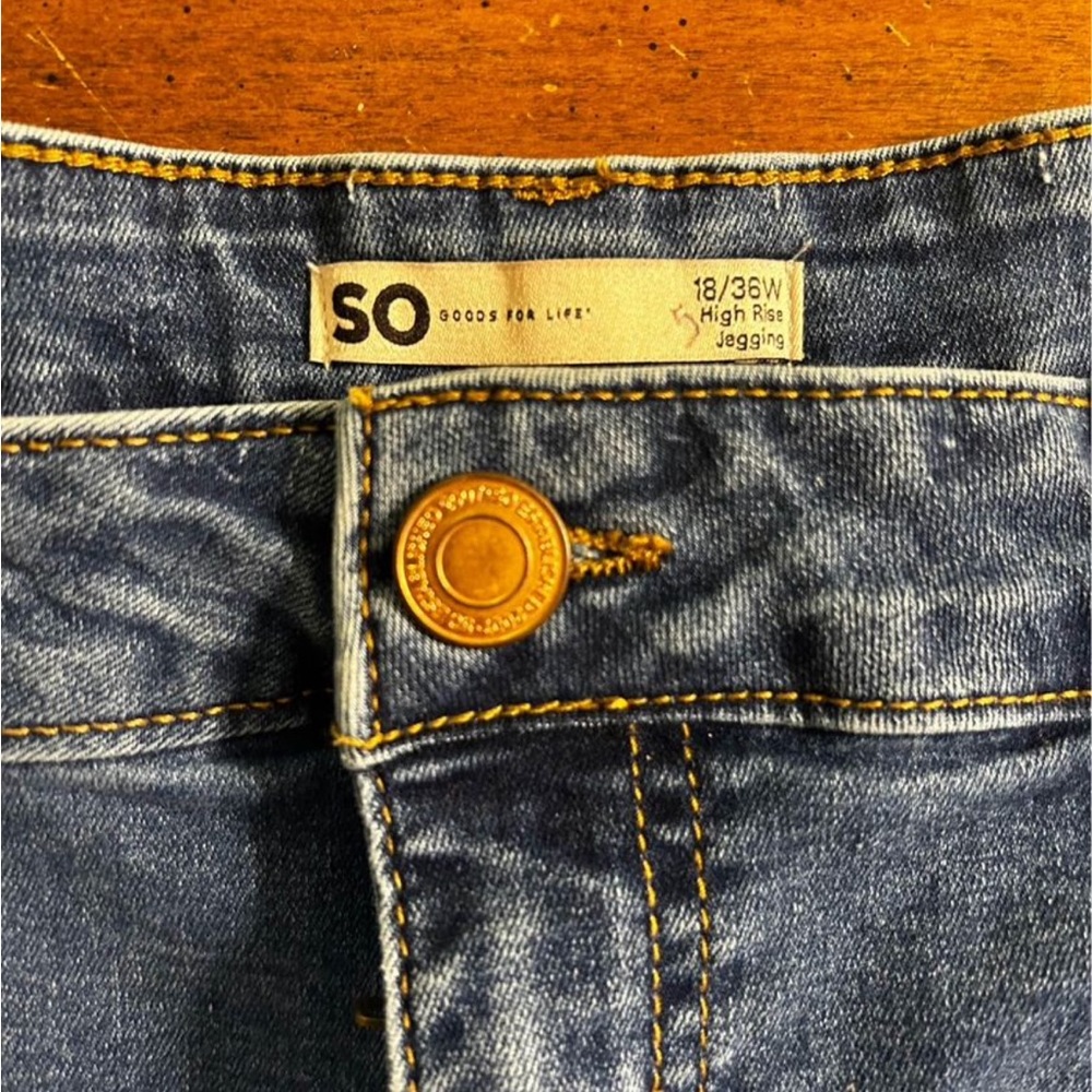 SO Goods for life jeans 18/36w high rise jeggings